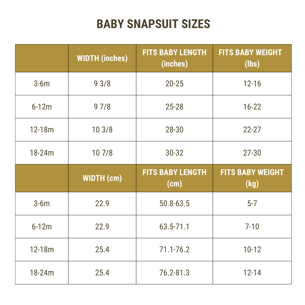 Croissant Gym Baby Snapsuit – Buttergear